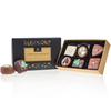 CHRISTMAS DELIGHTS 6 - 6 Pralinen mit Weihnachtsmotiven
