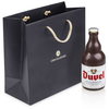 Flasche Bier aus Zartbitterschokolade