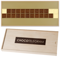 HERZLICHE OSTERGRÜSSE - ChocoTelegram
