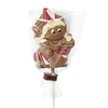 Lollipop Prinzessin -Schoko-Lollipop in der Form einer Prinzessin