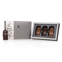 Mini Divine Chocolate Osterinsel Statuen aus Schokolade