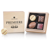 Premiere Quadro - Black - Pralinen - 4 handgefertigte Pralinen