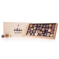 Xmas Premiere Maxi - Pralinen - 30 Pralinen im Holzkästchen