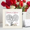 3D - Bilderrahmen - Liebesbaum