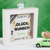 3D-Bilderrahmen - Spardose zum Führerschein