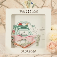 3D-Bilderrahmen - Spardose zum Selbergestalten