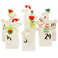 Adventskalender zum Befüllen - Lama