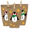 Adventskalender zum Befüllen - Pinguin