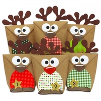 Adventskalender zum Befüllen - Rentier