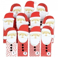 Adventskalender zum Befüllen - Weihnachtsmann