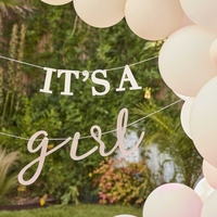 Babyparty Girlande - Boy oder Girl