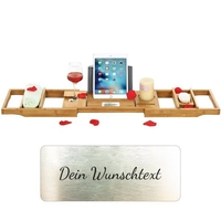 Badewannen Butler mit Personalisierung