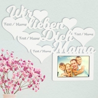 Bilderrahmen - Wir lieben Dich Mama