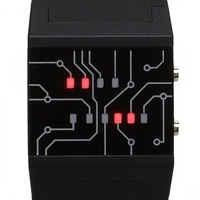 Binäre Armbanduhr