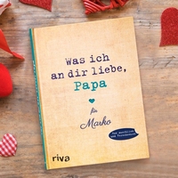 Buch - Was ich an dir liebe,  Papa - Mit Personalisierung