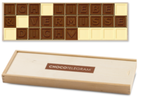 Chocotelegram - Ich liebe & vermisse Dich