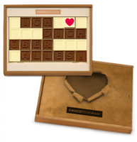 Chocotelegram - Ich liebe Dich