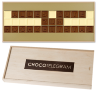 Chocotelegram zum Hochzeitstag