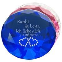 Diamant mit Gravur