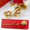 Die goldene Rose mit Gravur