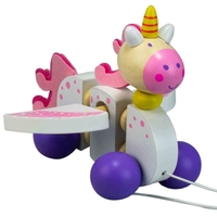 Einhorn aus Holz