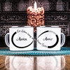 Emaille Tasse - Unendlichkeit mit Personalisierung