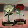 Ewige Rose im Glas mit Personalisierung