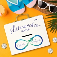 Flitterwochen - Geldkoffer zur Hochzeit