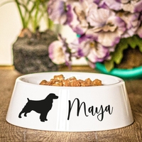 Fressnapf mit Personalisierung - Hunde-Silhouette