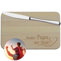 Frühstücksbrettchen - Bester Papa