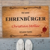 Fußmatte - Ehrenbürger