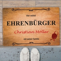 Fußmatte - Ehrenbürger