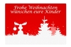 Fußmatte - Elch mit Wunschtext