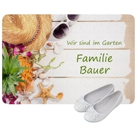 Fußmatte - Garten