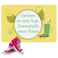 Fußmatte - Gärtnern