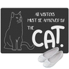 Fußmatte - Katze mit Namensdruck