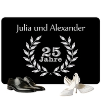 Fußmatte - Silberhochzeit