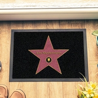 Fußmatte - Walk of Fame mit Personalisierung