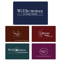 Fußmatte - Willkommen mit Personalisierung