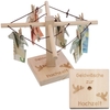 Geld - Wäschespinne mit Gravur