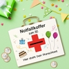 Geldkoffer - Notfallkoffer zum Geburtstag