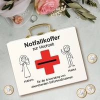 Geldkoffer - Notfallkoffer zur Hochzeit