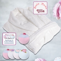 Geschenkset - Bademantel - Beste Mama mit Badebrulee