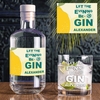 Gin Flasche - Let the evening be-GIN