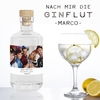 Gin mit Fotoetikett und Personalisierung
