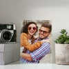 Glasaufsteller mit Fotodruck
