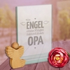 Glaspokal - Engel ohne Flügel nennt man Opa