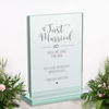 Glaspokal - Just Married mit Gravur