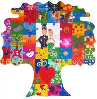 Holz Puzzle Baum