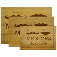 Holzbrettchen - Mr & Mrs